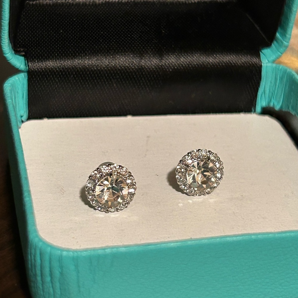 Sterling silver studded earrings